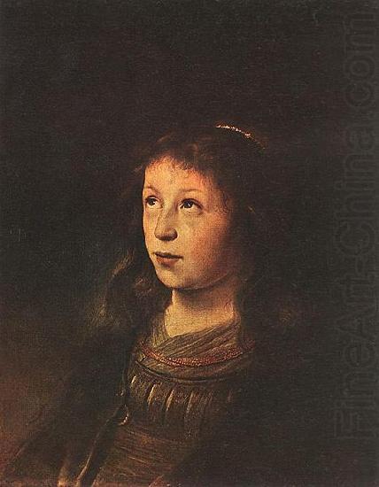Jan lievens Portrait of a Girl oil painting picture